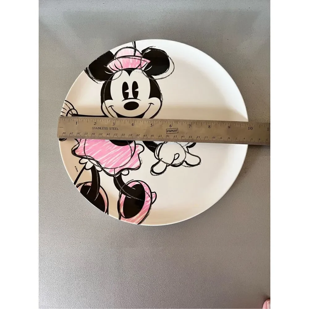 ‎Disney Minnie Mouse Melamine - Sketch Plate